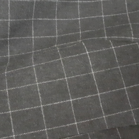 Banana Republic Factory sz 8 pit 18.5 inches window pane blazer gray&white NWT - Picture 4 of 7